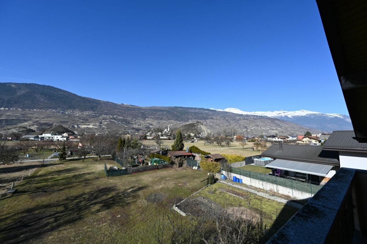 Landschaftsblick vom Balkon