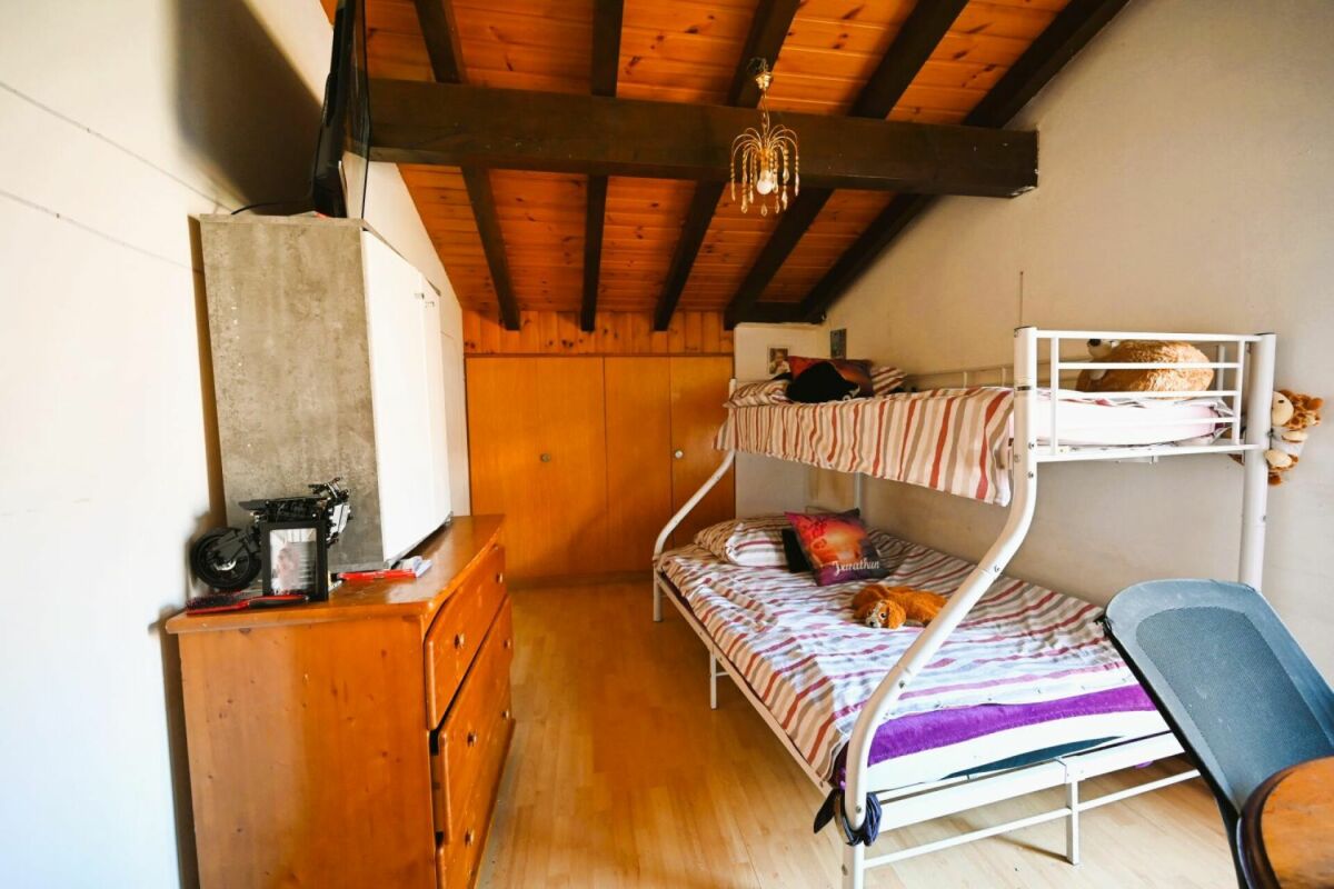 Dachzimmer mit Etagenbetten