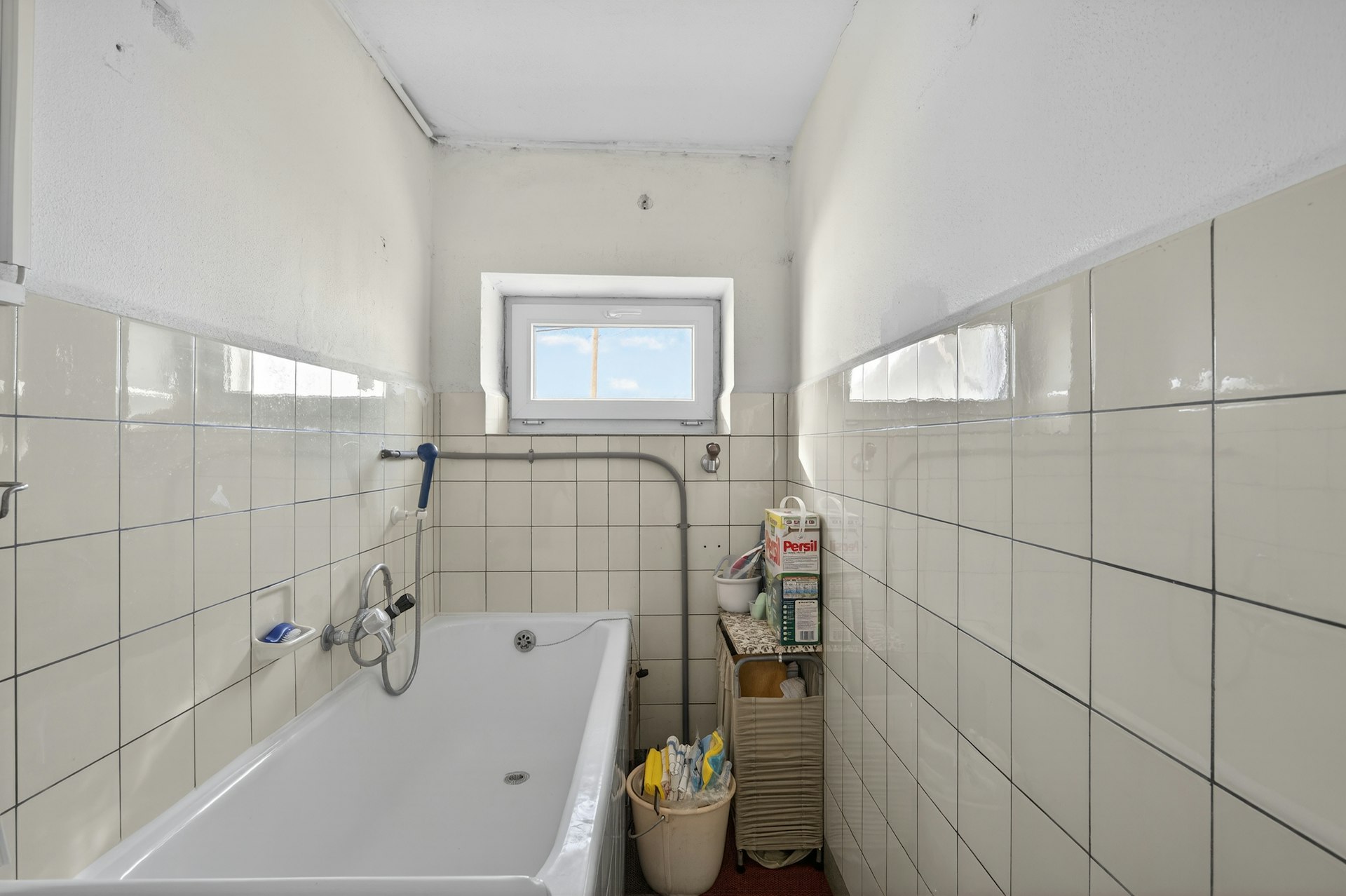 Badezimmer mit Badewanne