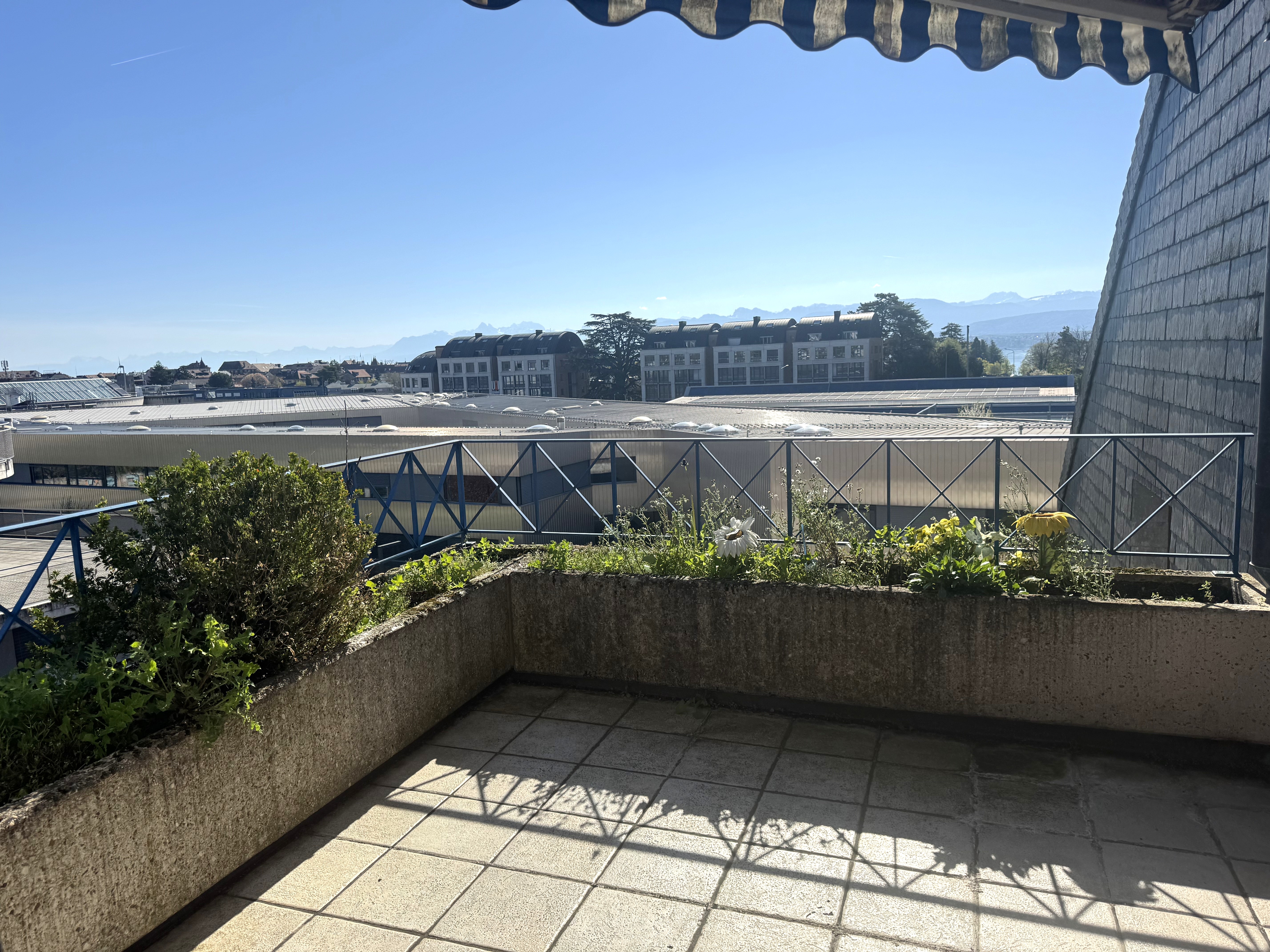Dachterrasse mit Panoramaausblick