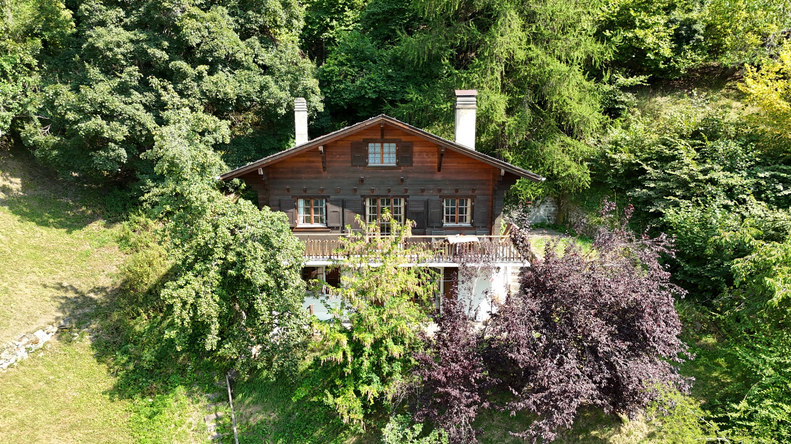 Alpenchalet im Grünen