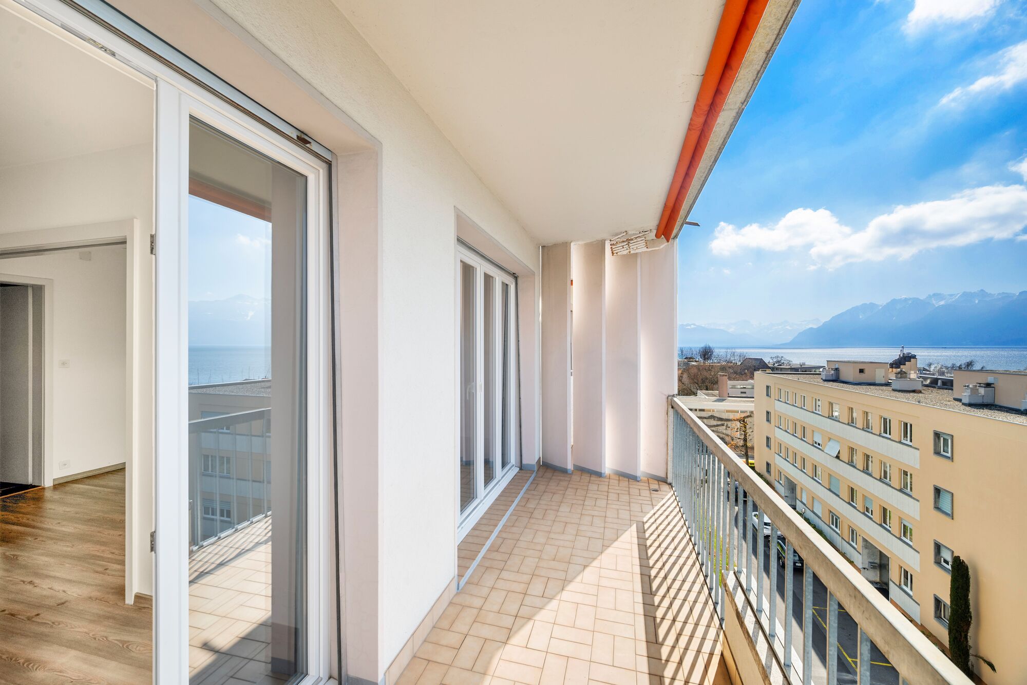Balkon mit Seeblick