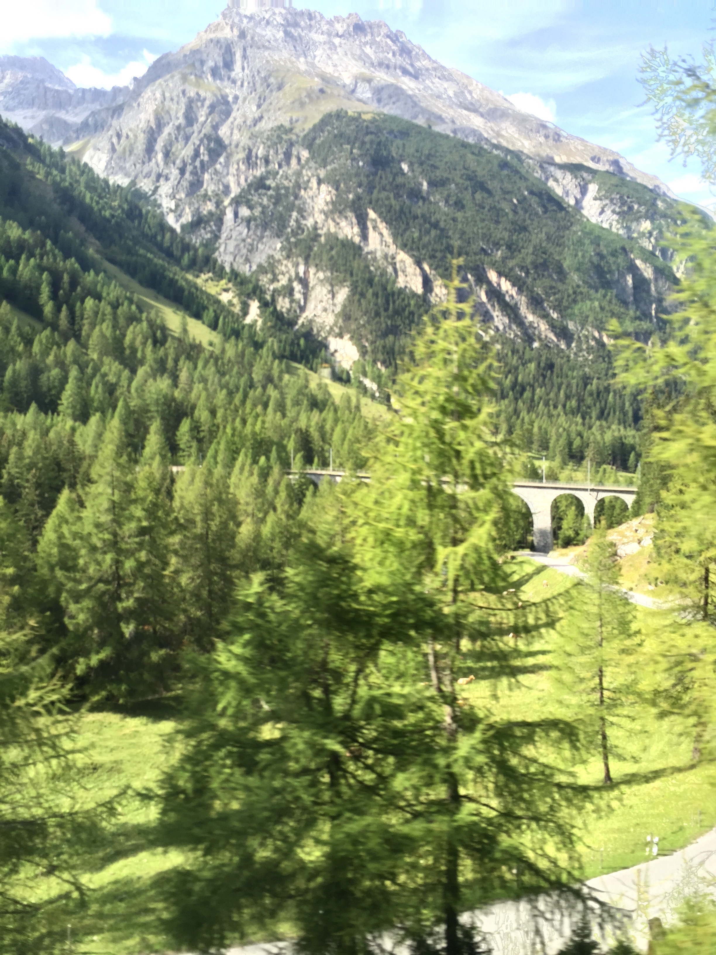 Alpenlandschaft mit Bergpanorama