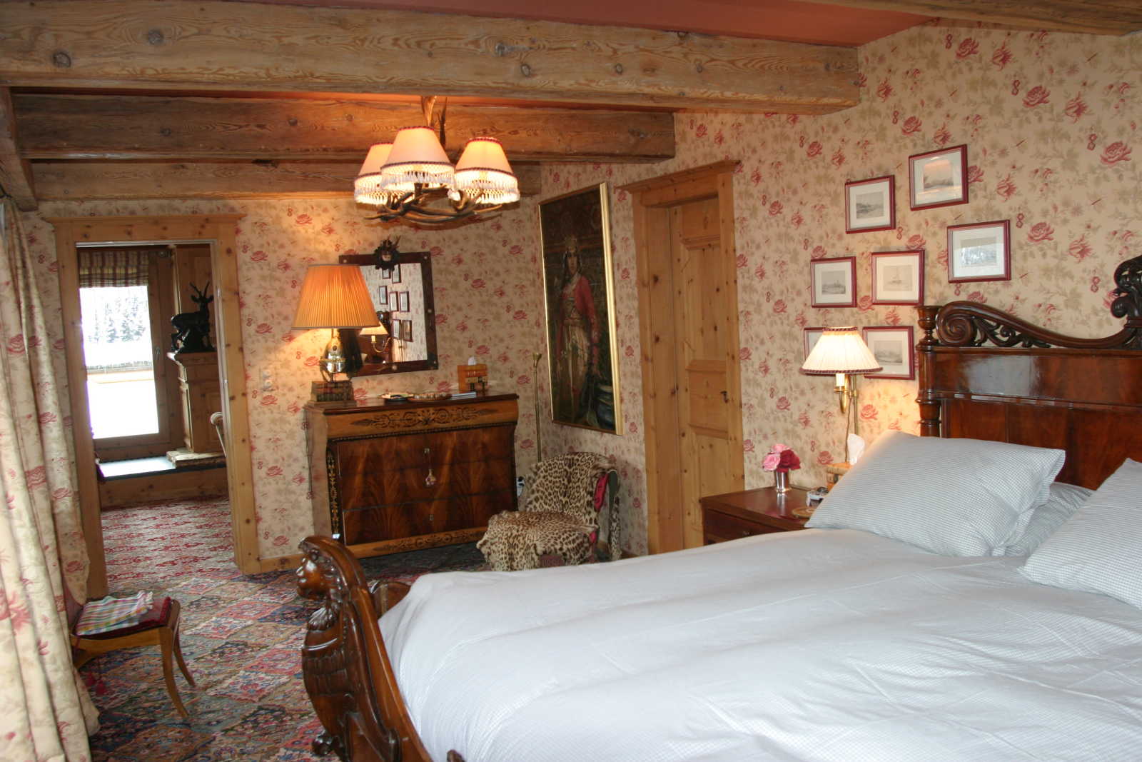 Gemütliches Schlafzimmer im Landhausstil