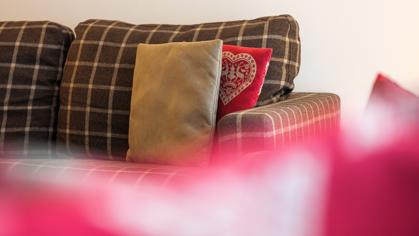 Gemütliche Sofaecke