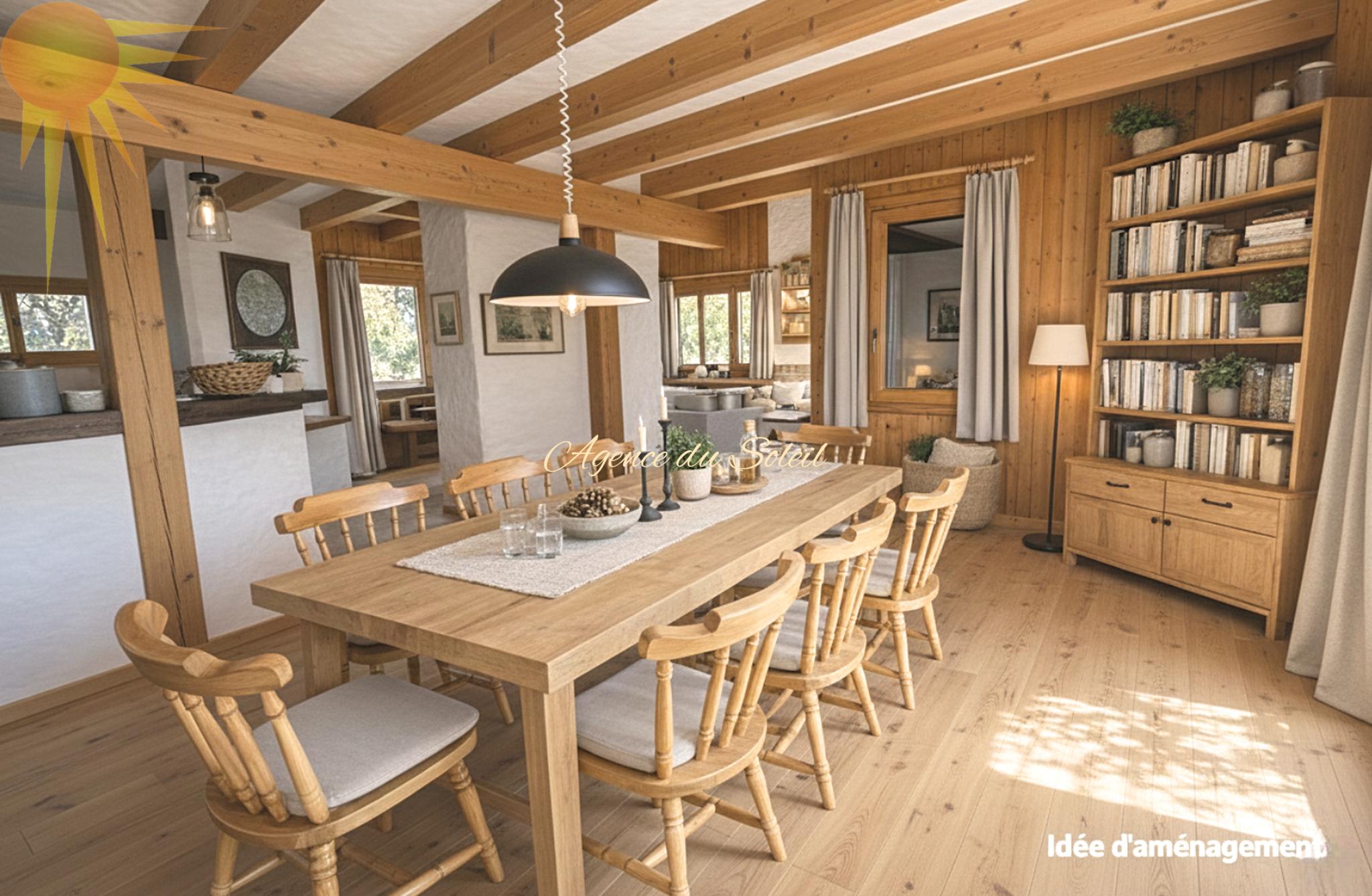 Gemütlicher Essbereich im Landhausstil