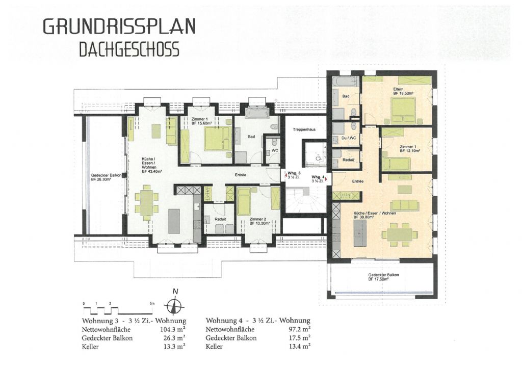 Grundriss Dachgeschoss
