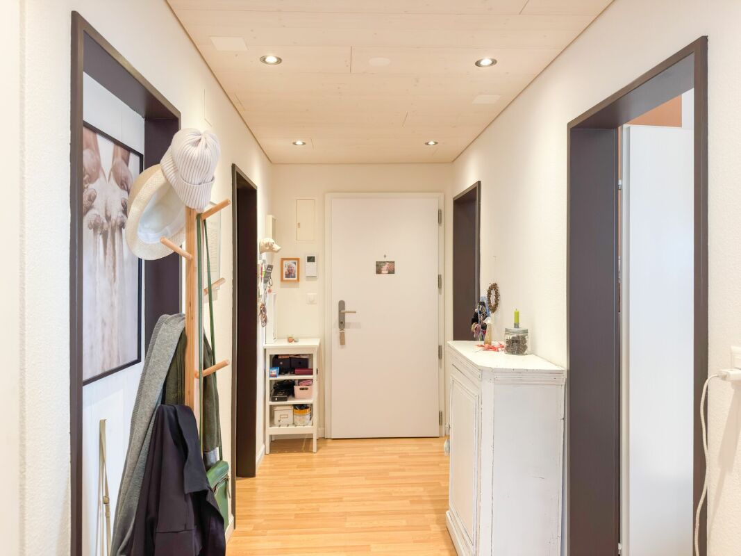Flur mit Garderobe
