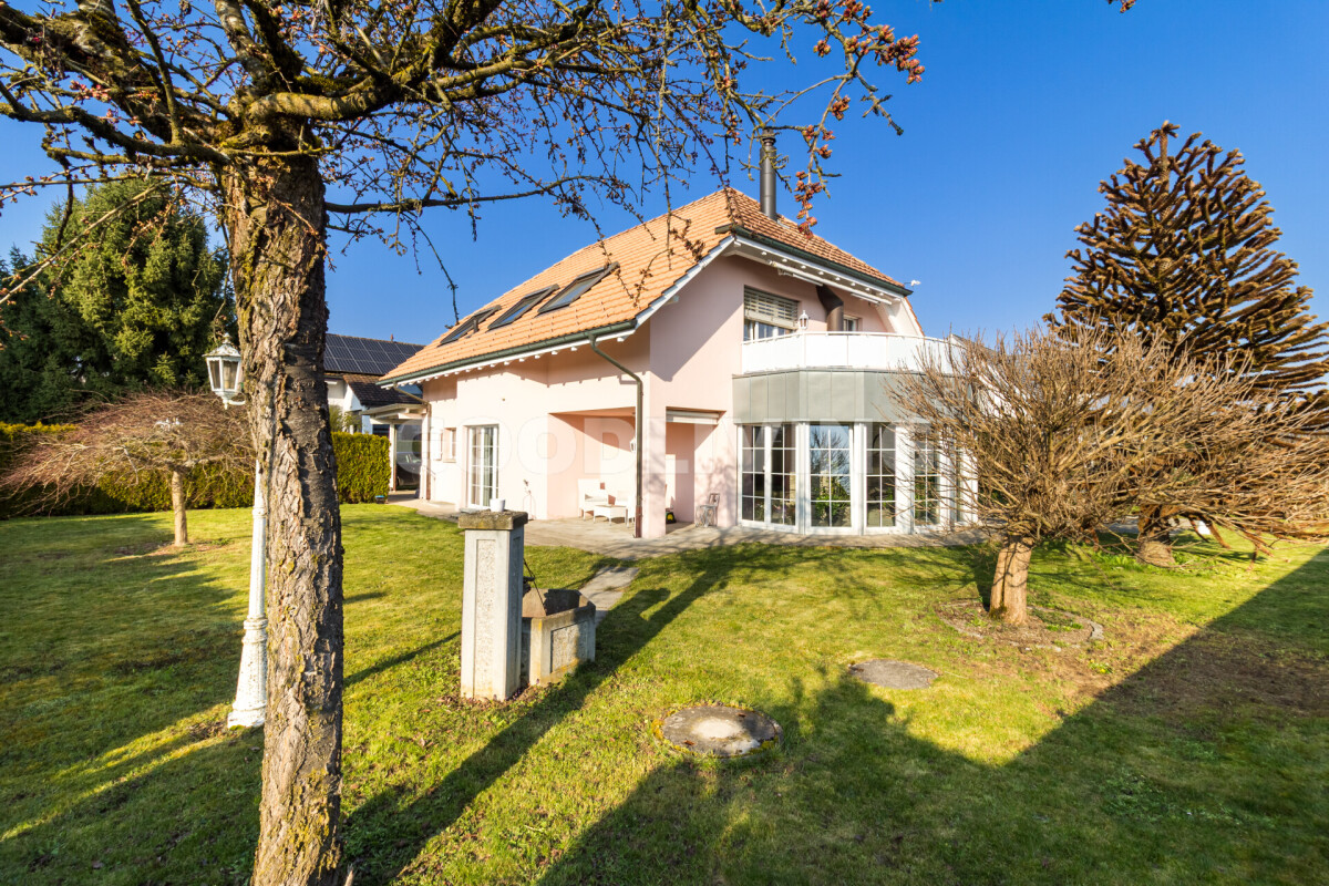 Freistehendes Einfamilienhaus mit Garten