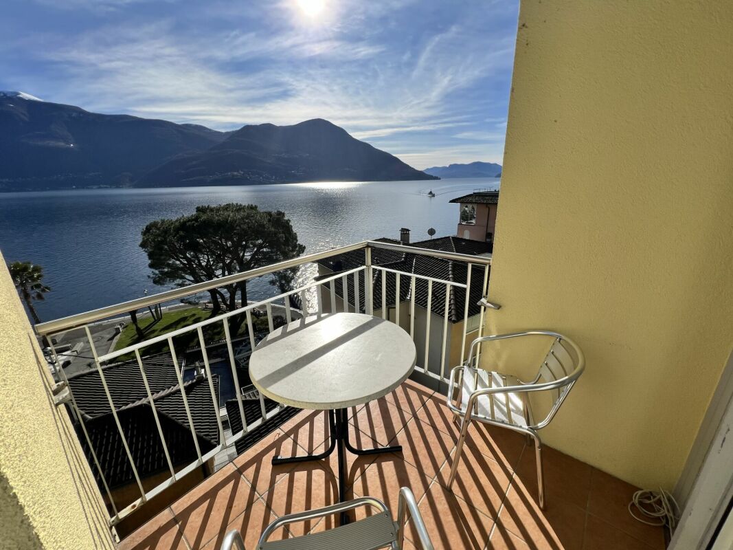 Balkon mit Seeblick