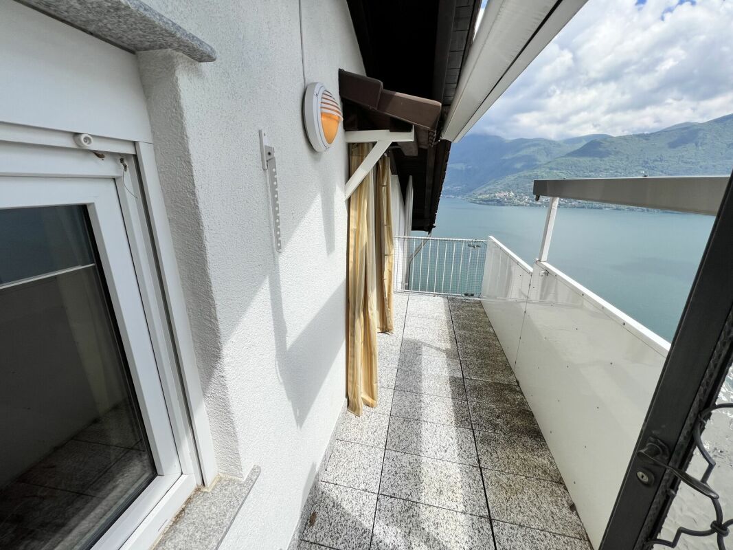 Balkon mit Seeblick