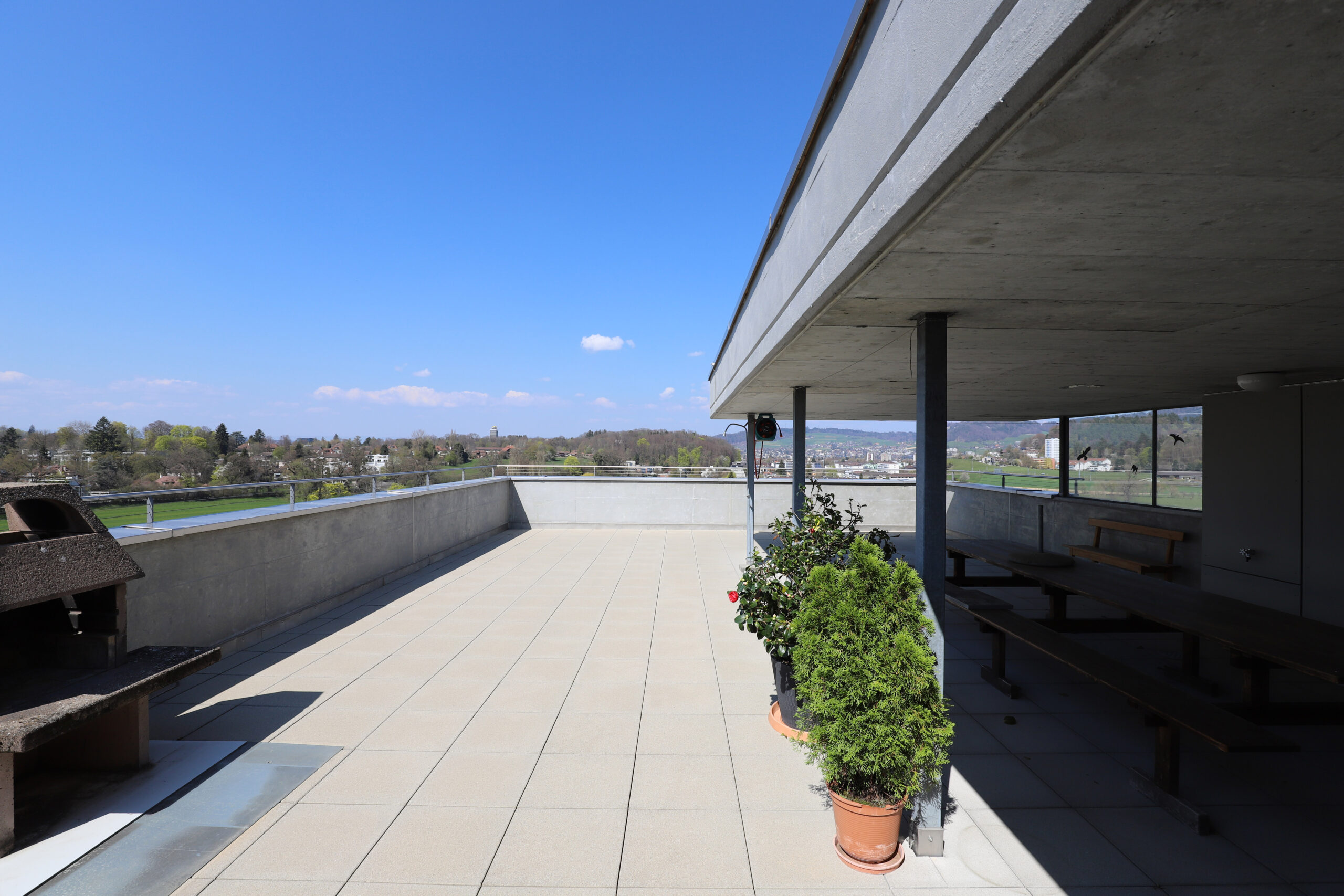 Dachterrasse mit Weitblick