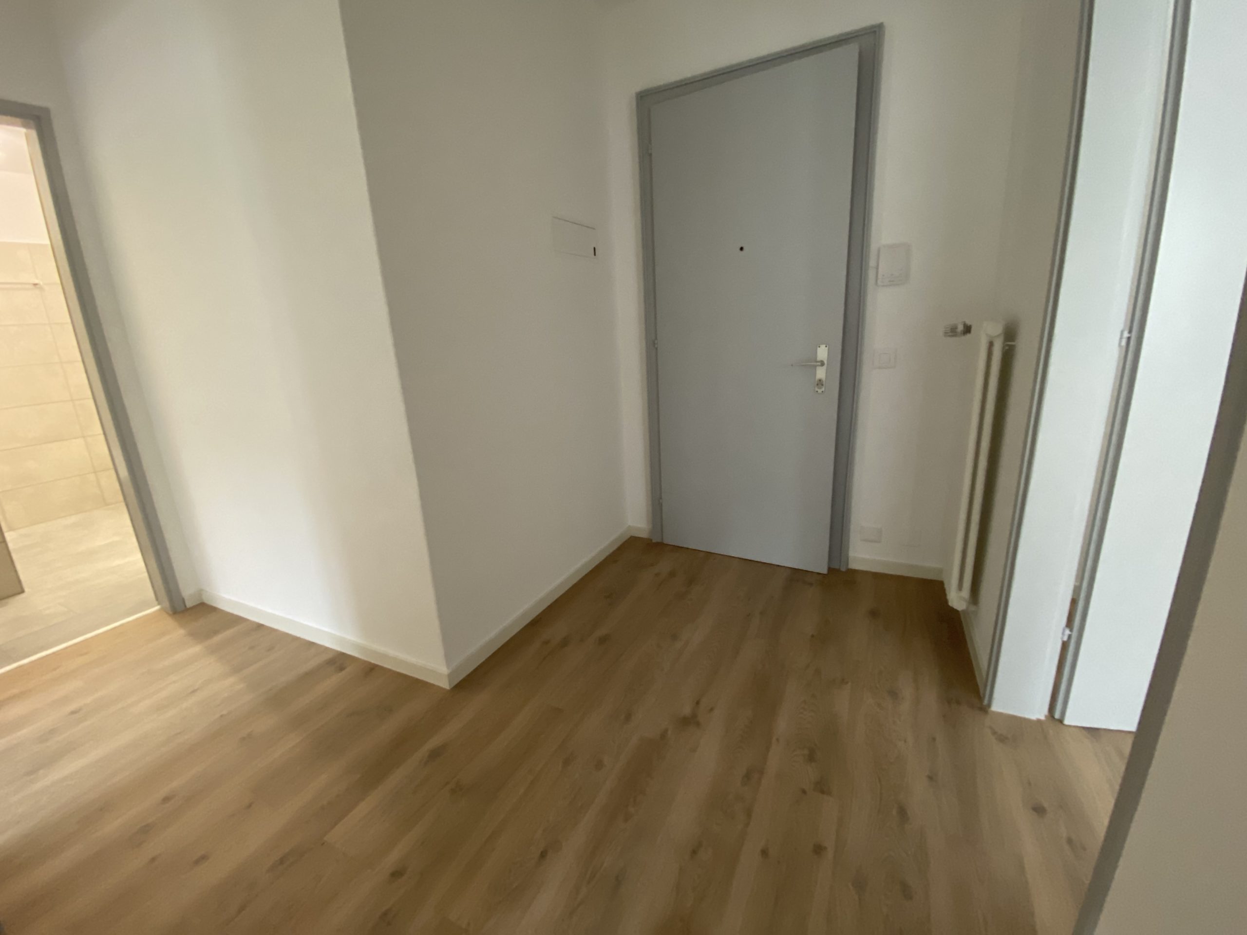 Flur mit Eingangstür
