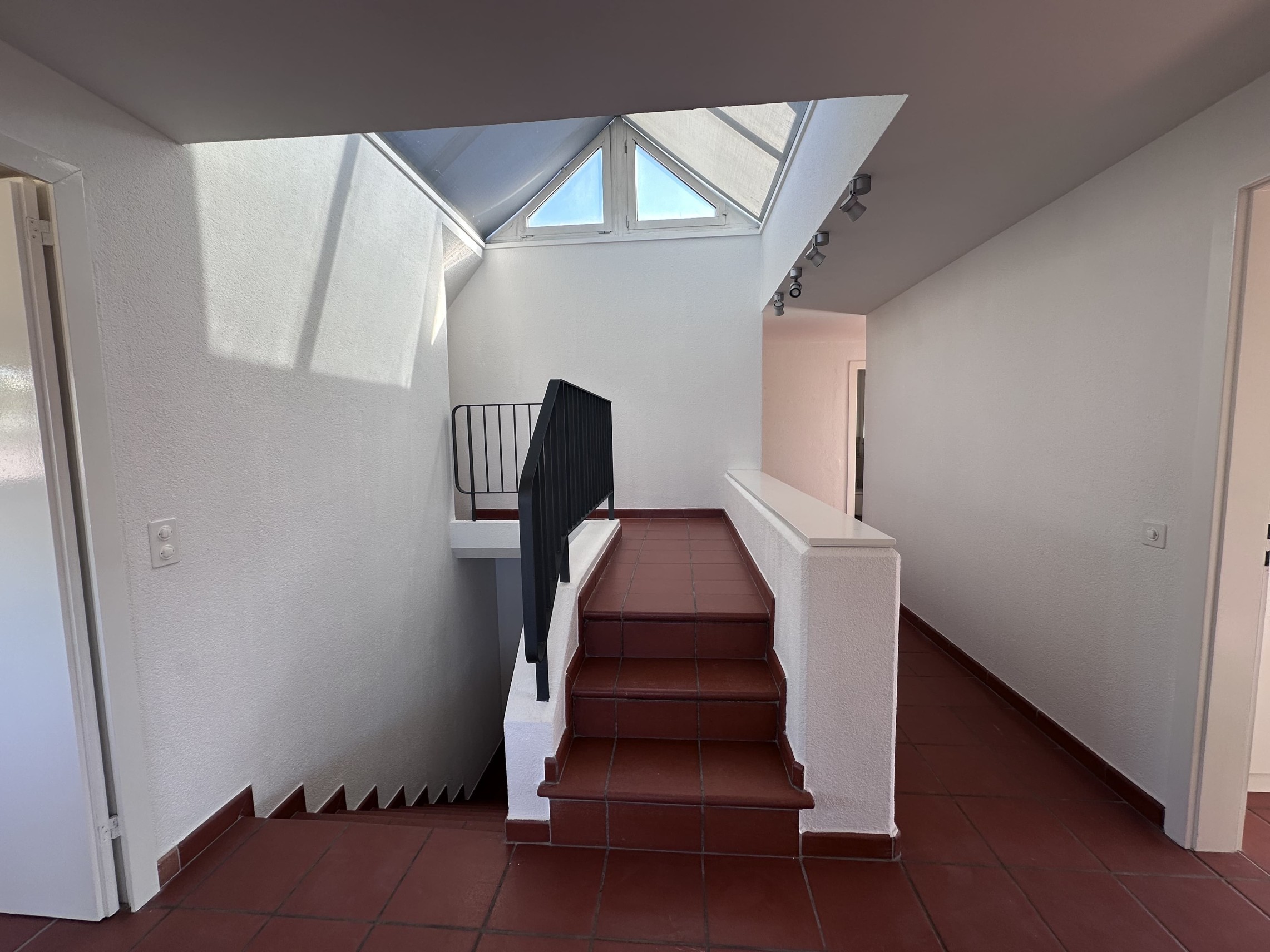 Treppenhaus mit Oberlicht
