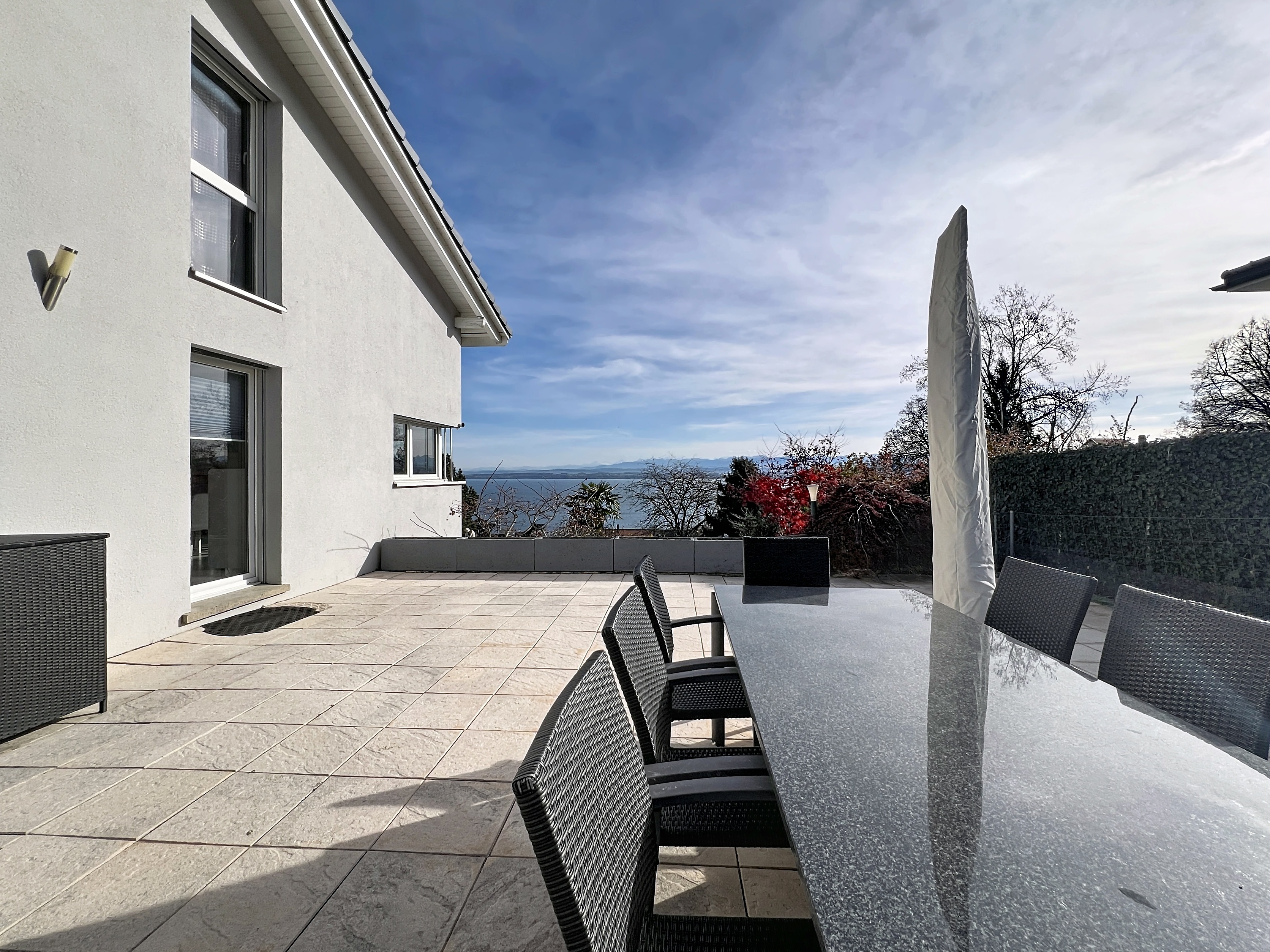 Terrasse mit Meerblick