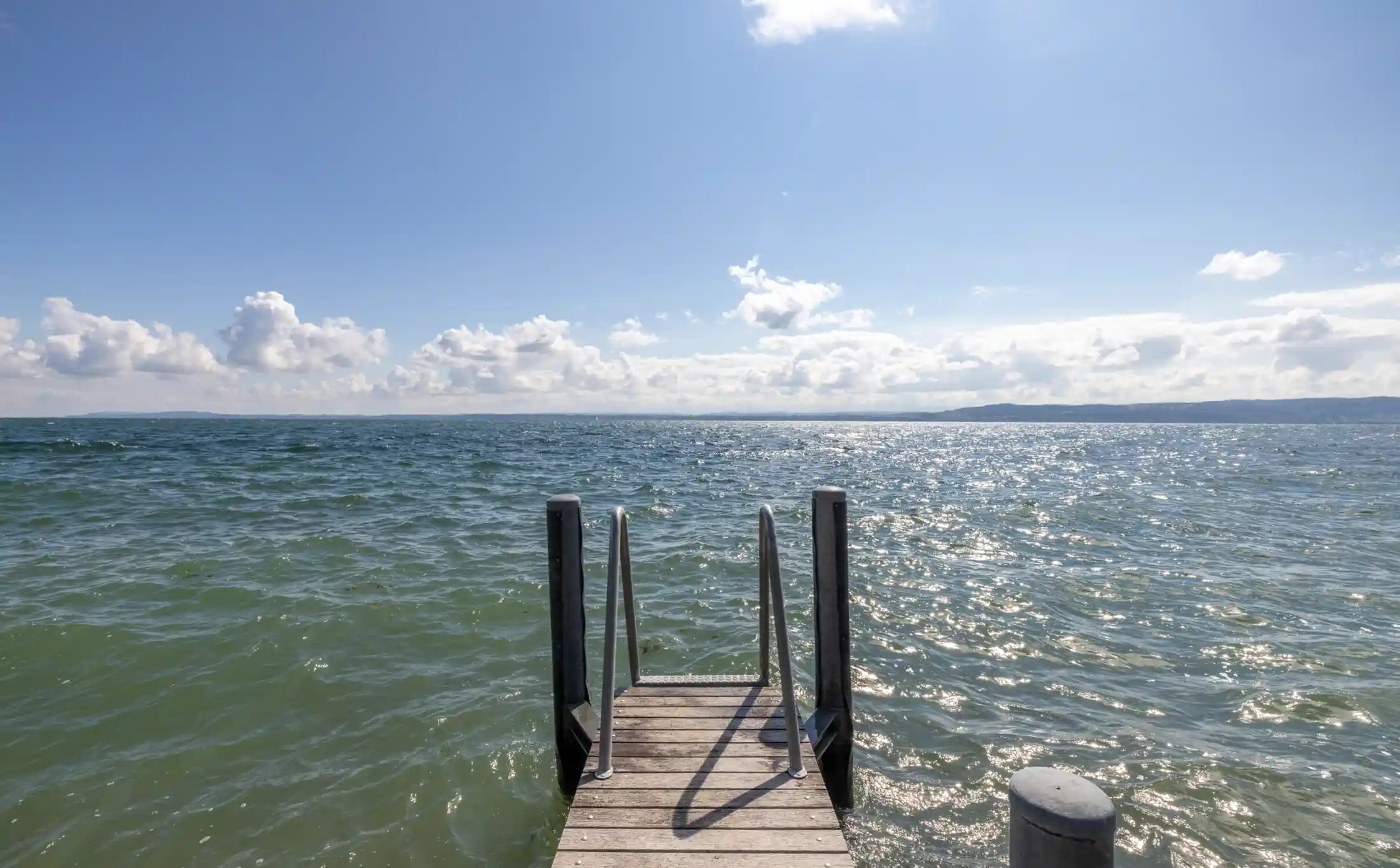 Steg am See