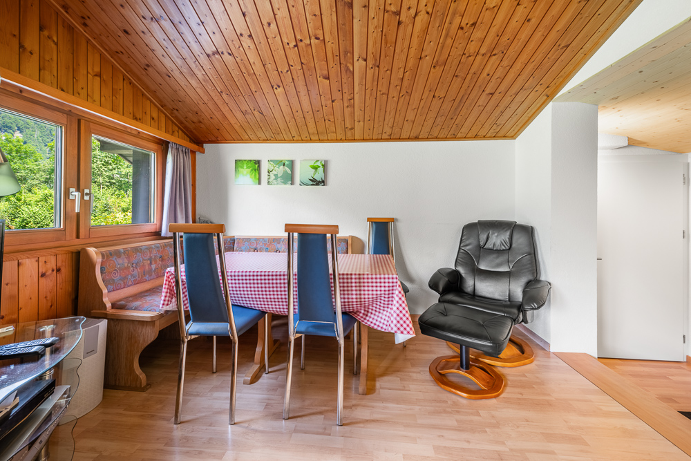 Essbereich mit Holzausbau