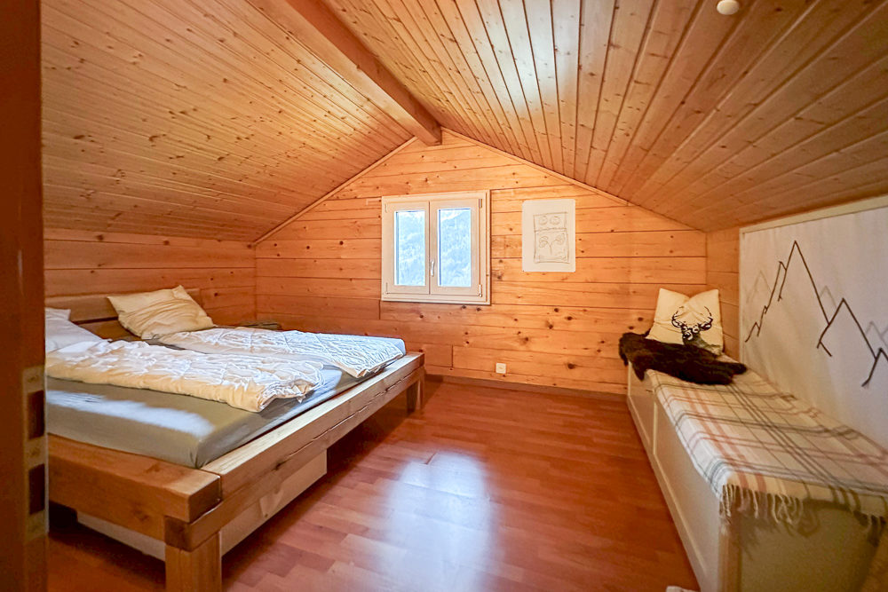 Gemütliches Dachgeschoss-Schlafzimmer