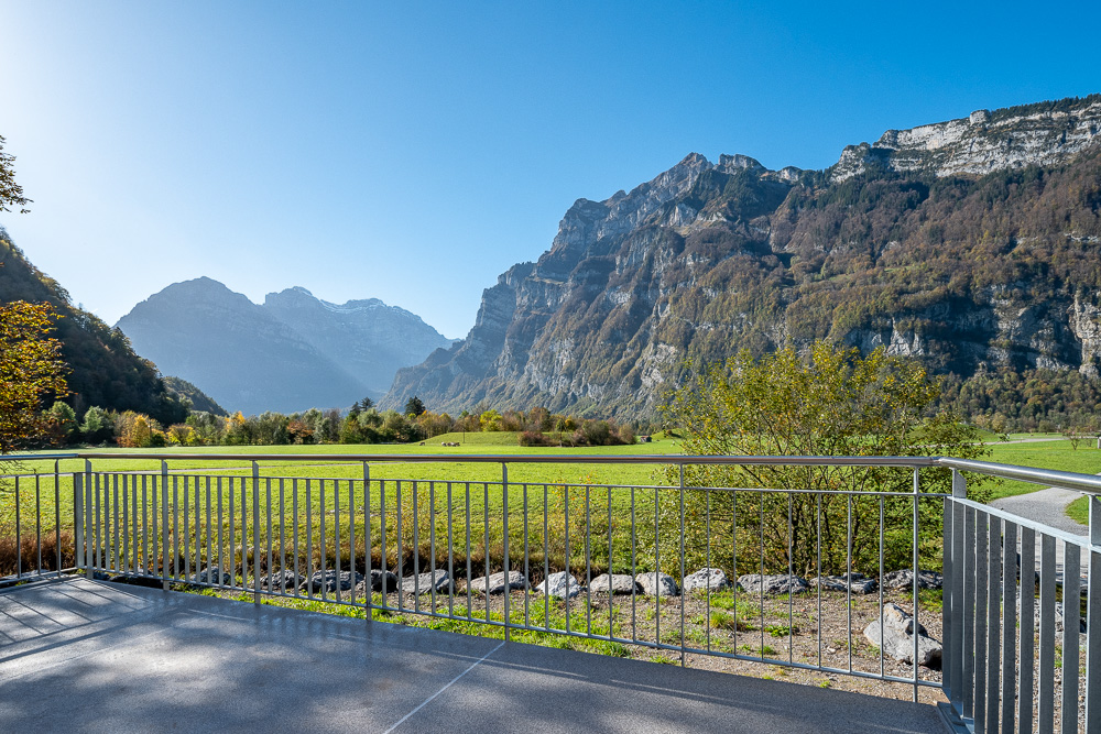 Bergterrasse mit Panoramablick