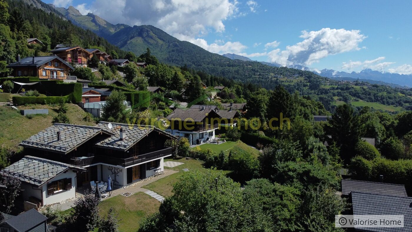 Alpine Ferienhaus mit Bergpanorama