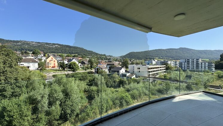 Balkon mit Panoramablick