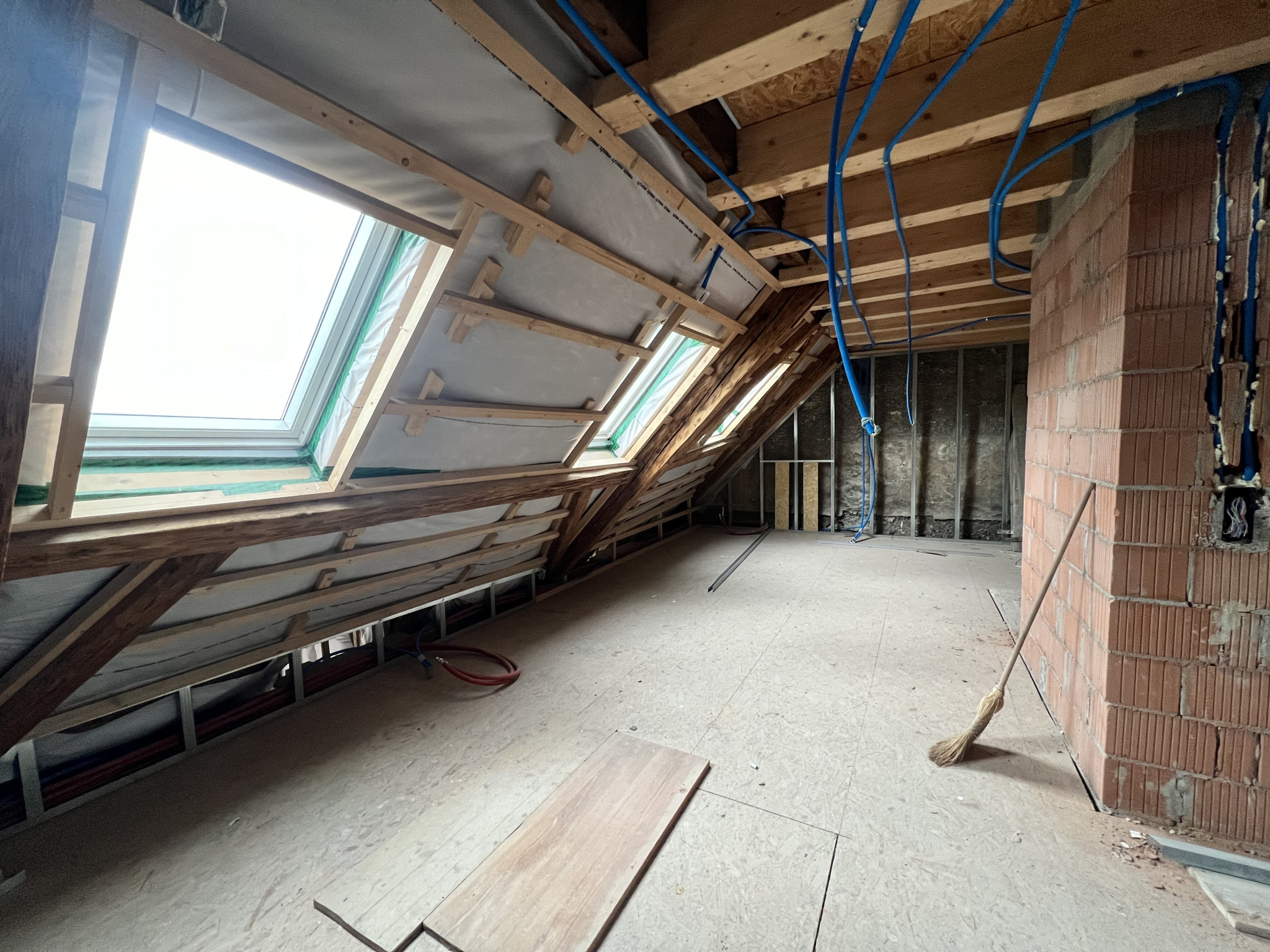 Ausbau im Dachgeschoss