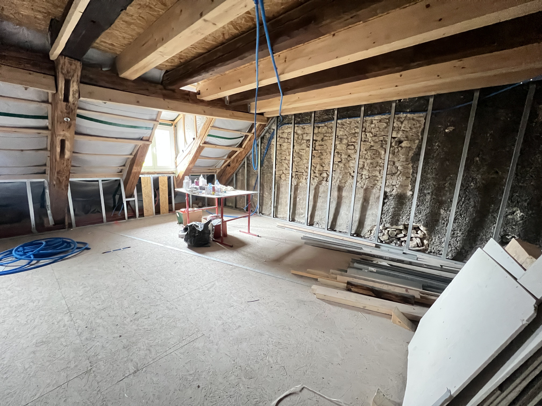 Dachboden im Ausbau