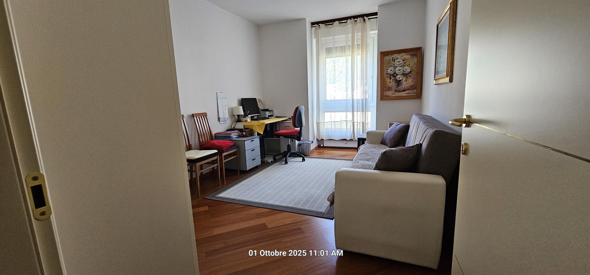 Helles Arbeits- und Wohnzimmer