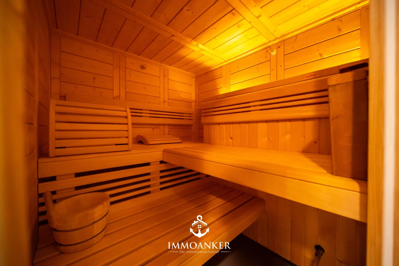 Sauna-Innenraum
