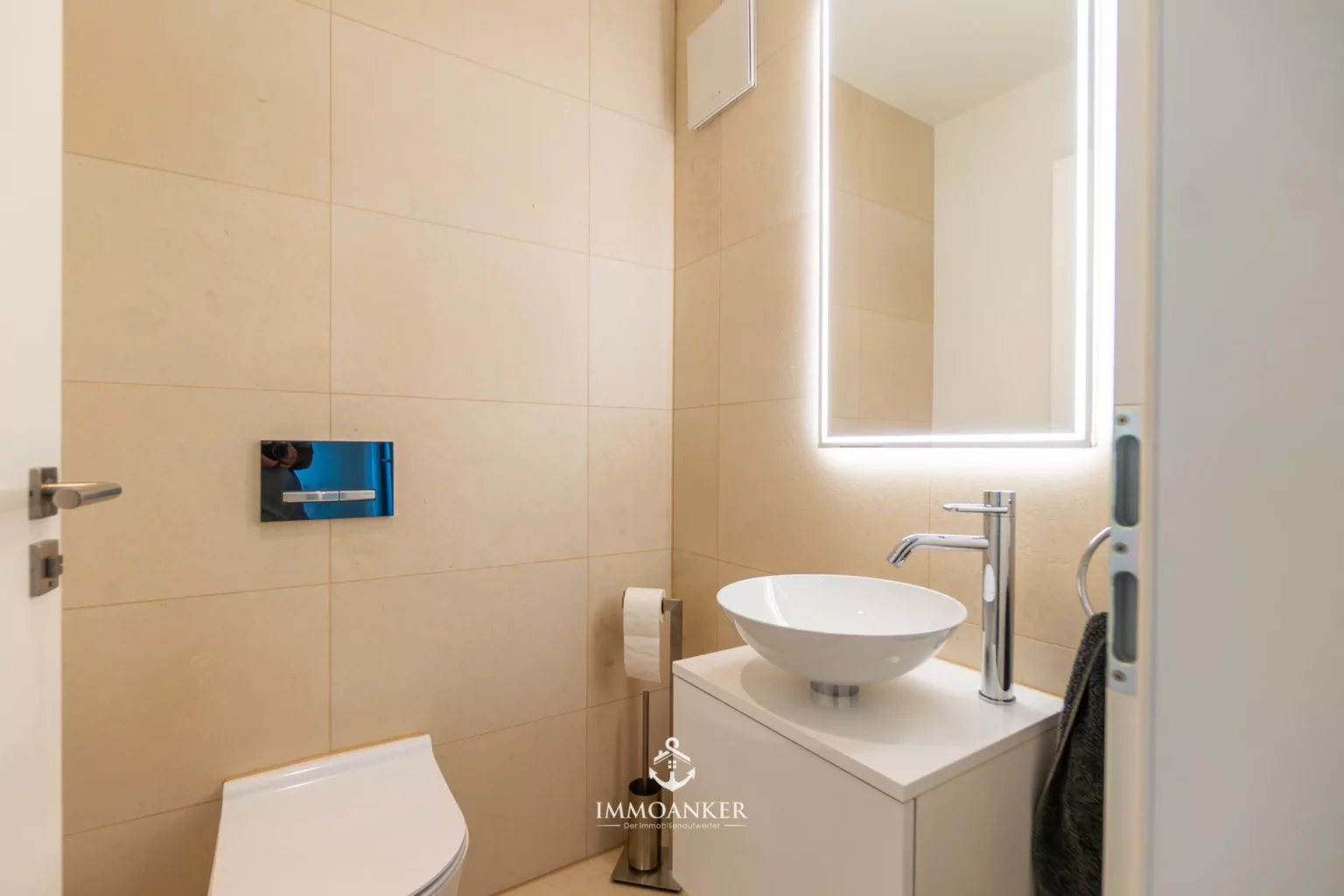 Modernes Gäste-WC