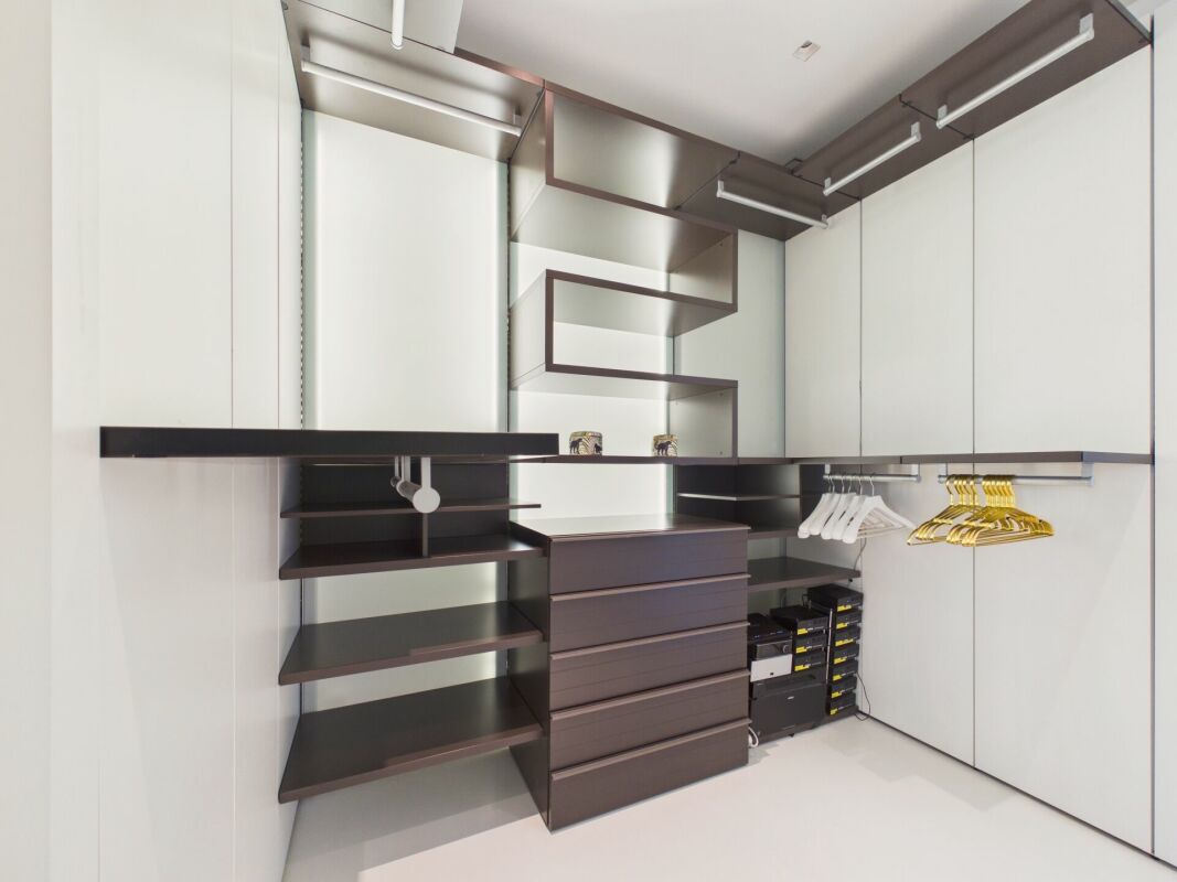 Begehbarer Kleiderschrank