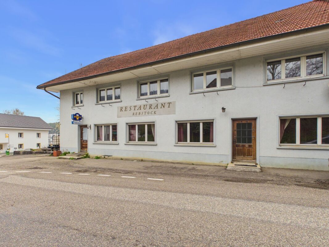 Außenansicht eines Restaurants