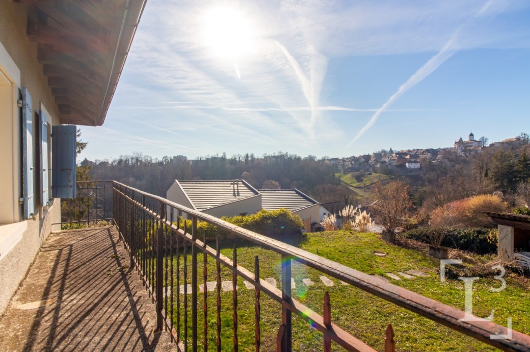 Balkon mit Panoramablick