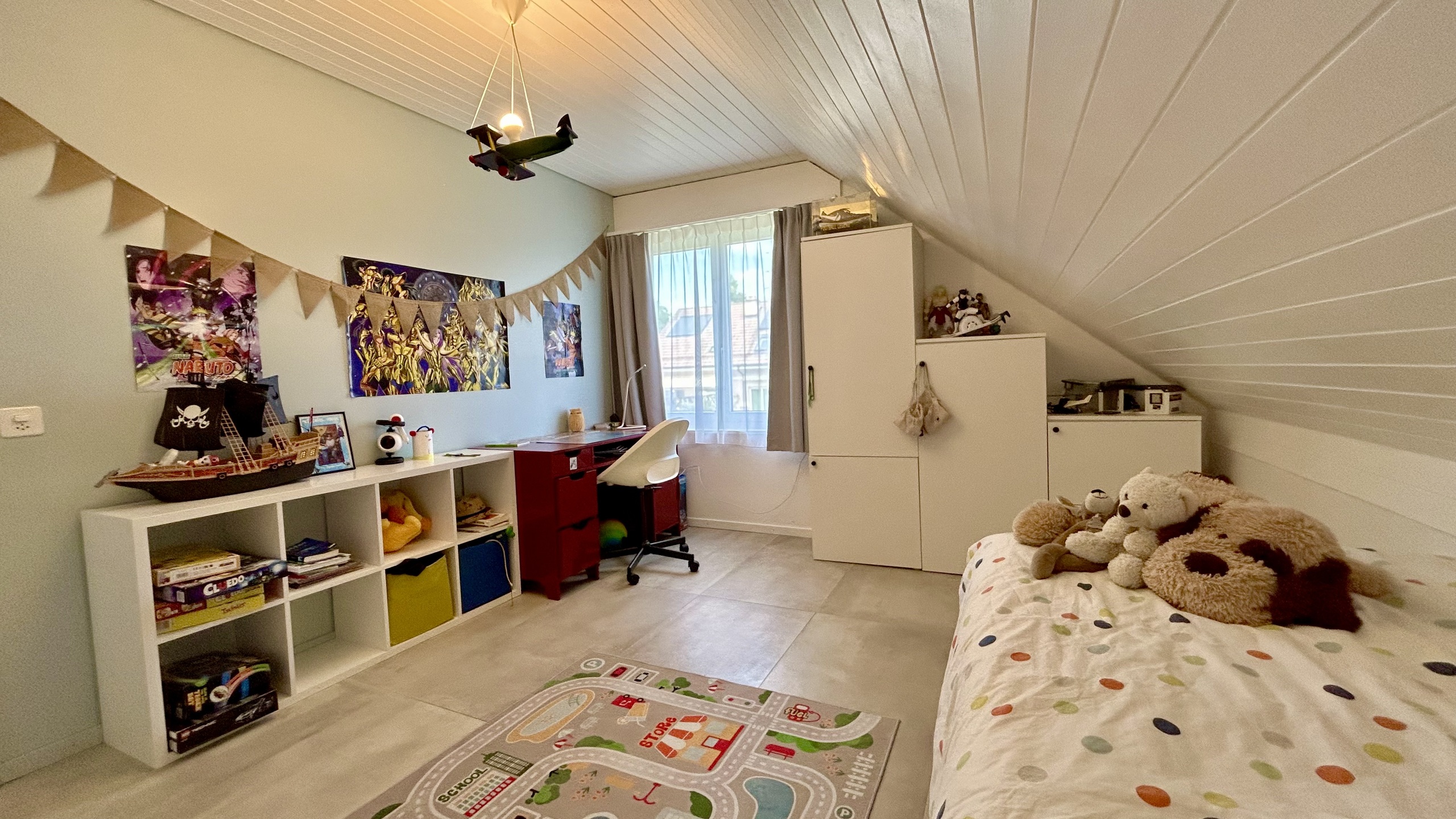 Kinderzimmer im Dachgeschoss