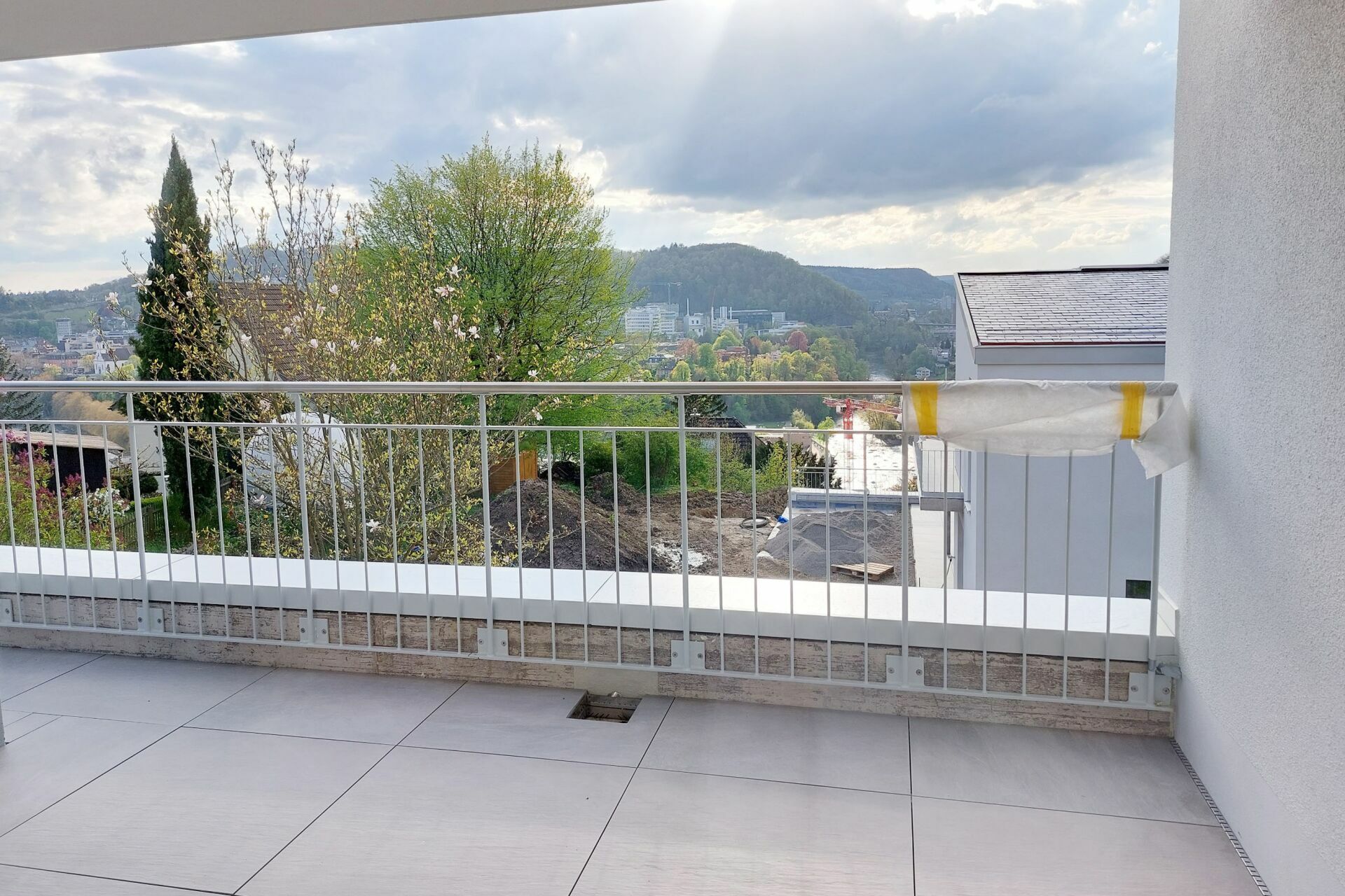 Balkon mit Panoramablick