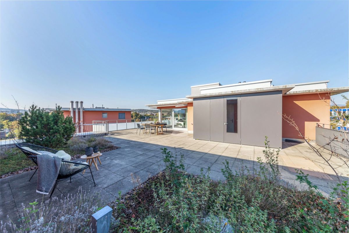 Dachterrasse mit Sitzbereich