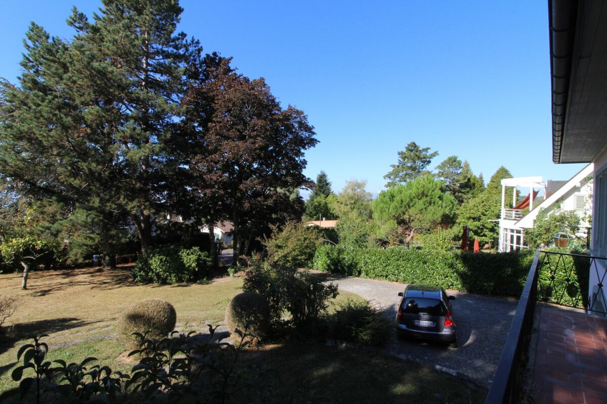Gartenblick von Balkon/Terrasse