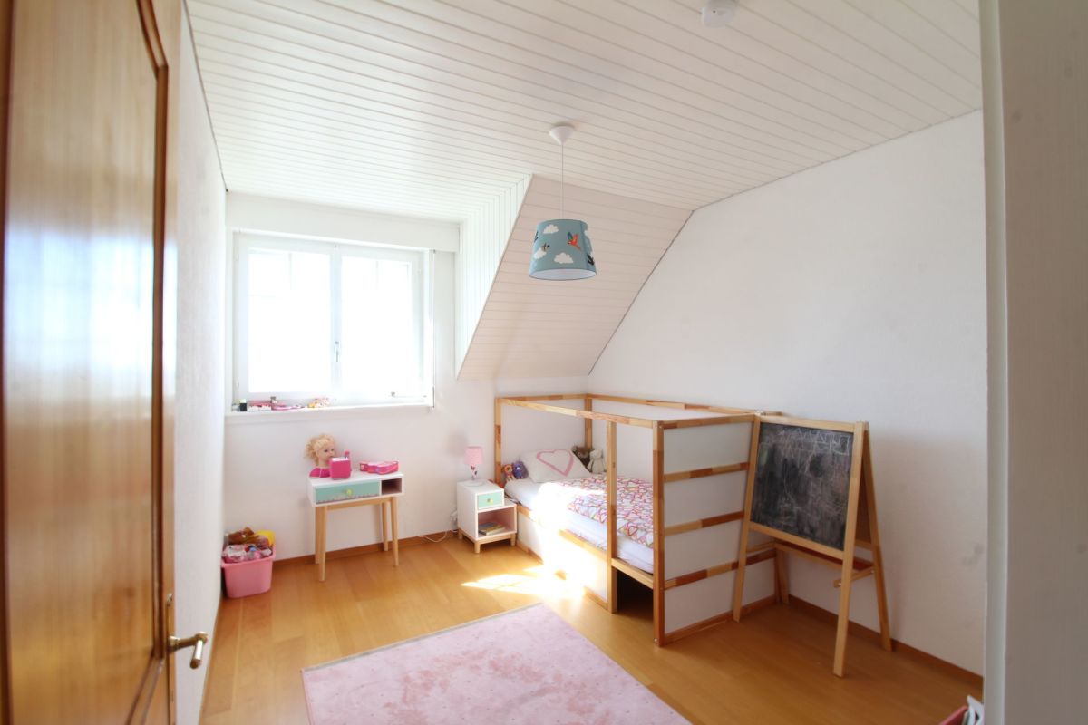 Kinderzimmer im Dachgeschoss
