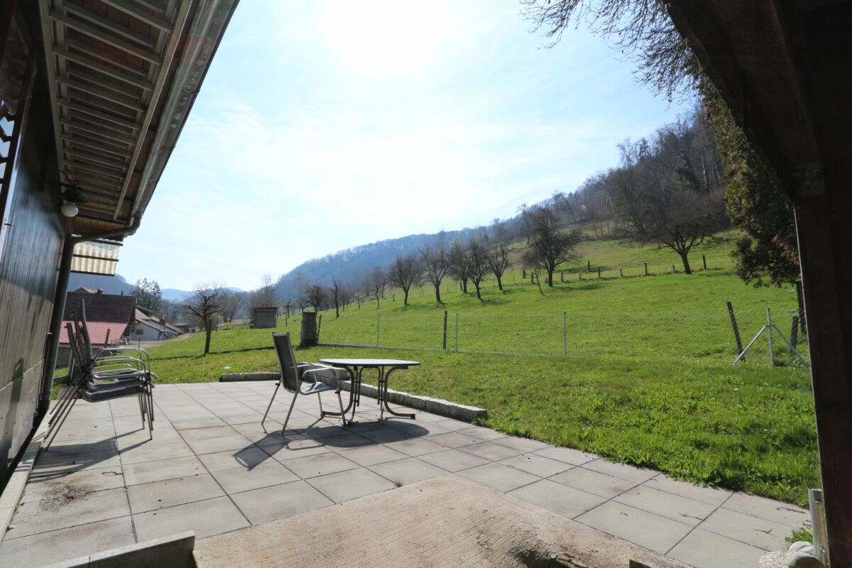 Terrasse mit Talblick