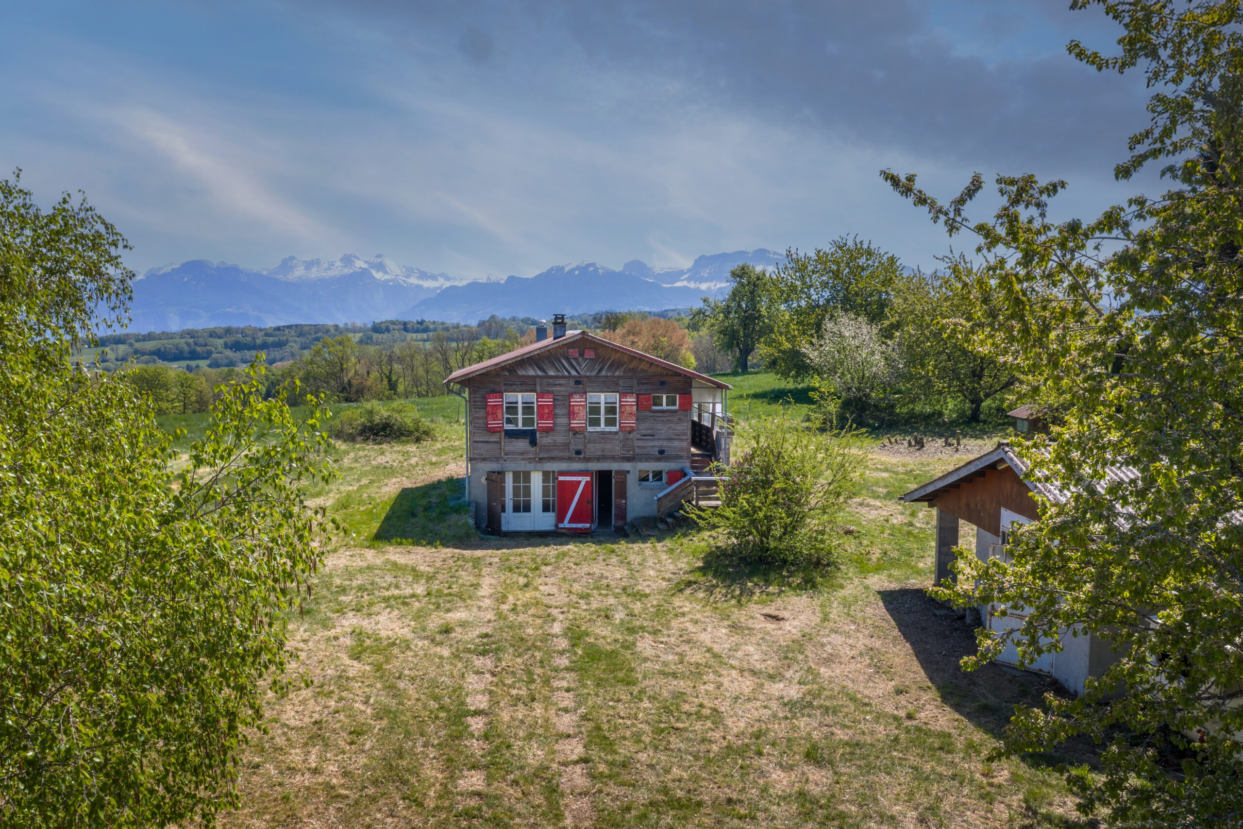 La Muraz, Haute-Savoie, Frankreich — Chalet du Mont-d'En-Haut – La Muraz