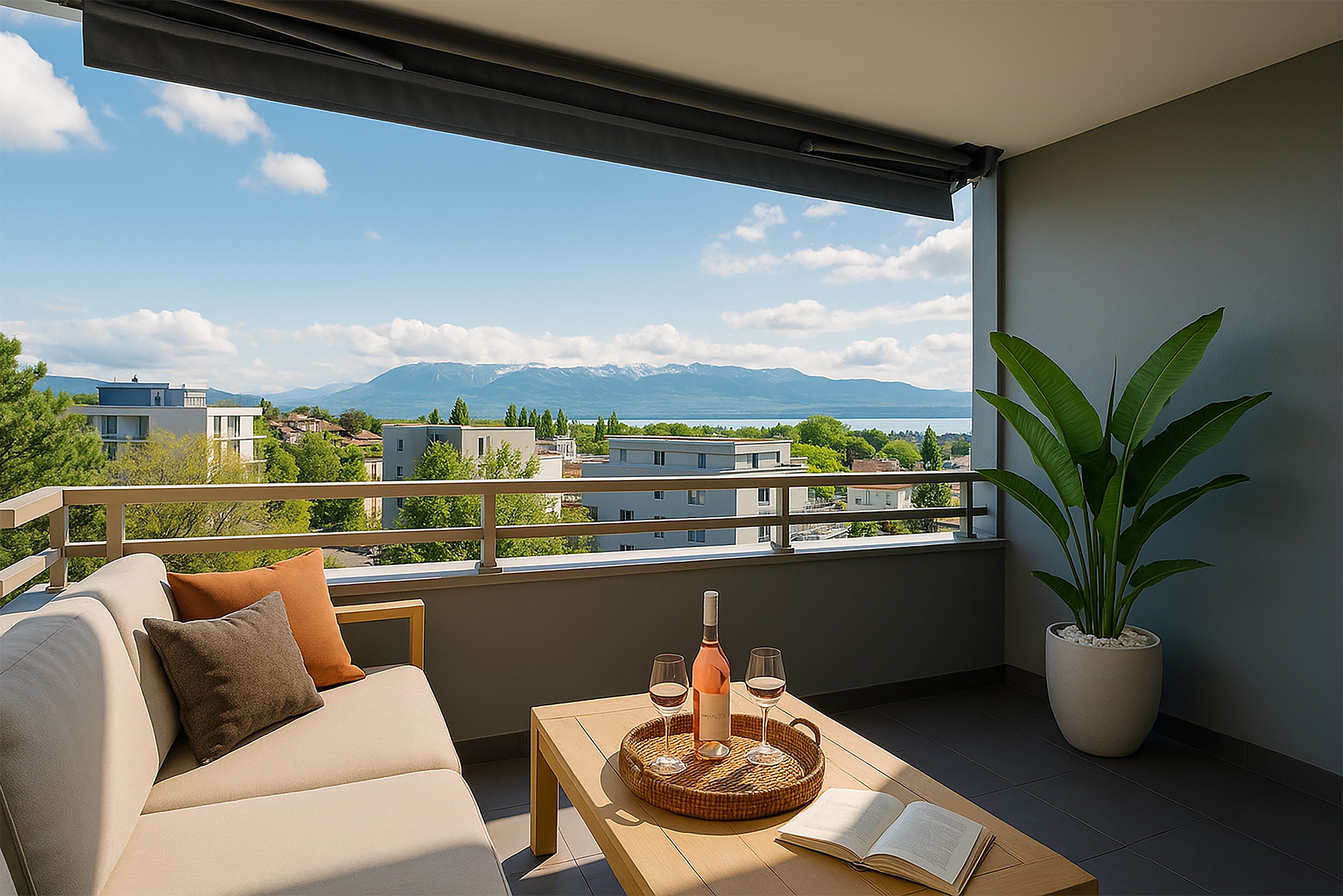 1007 Lausanne — Luxuswohnung mit Panoramablick auf den Genfersee – Lausanne