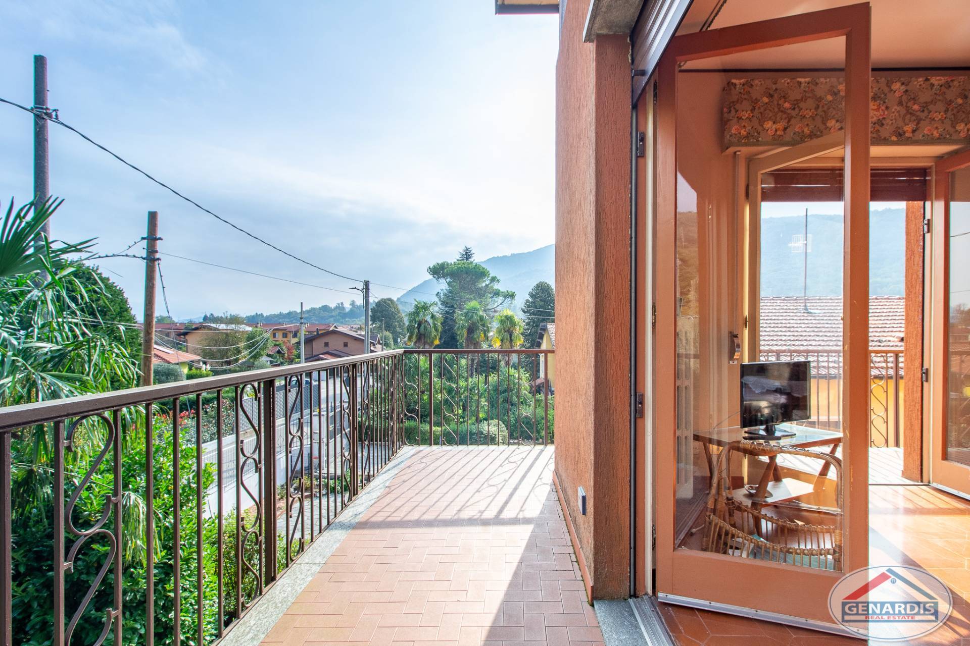 Balkon mit Ausblick