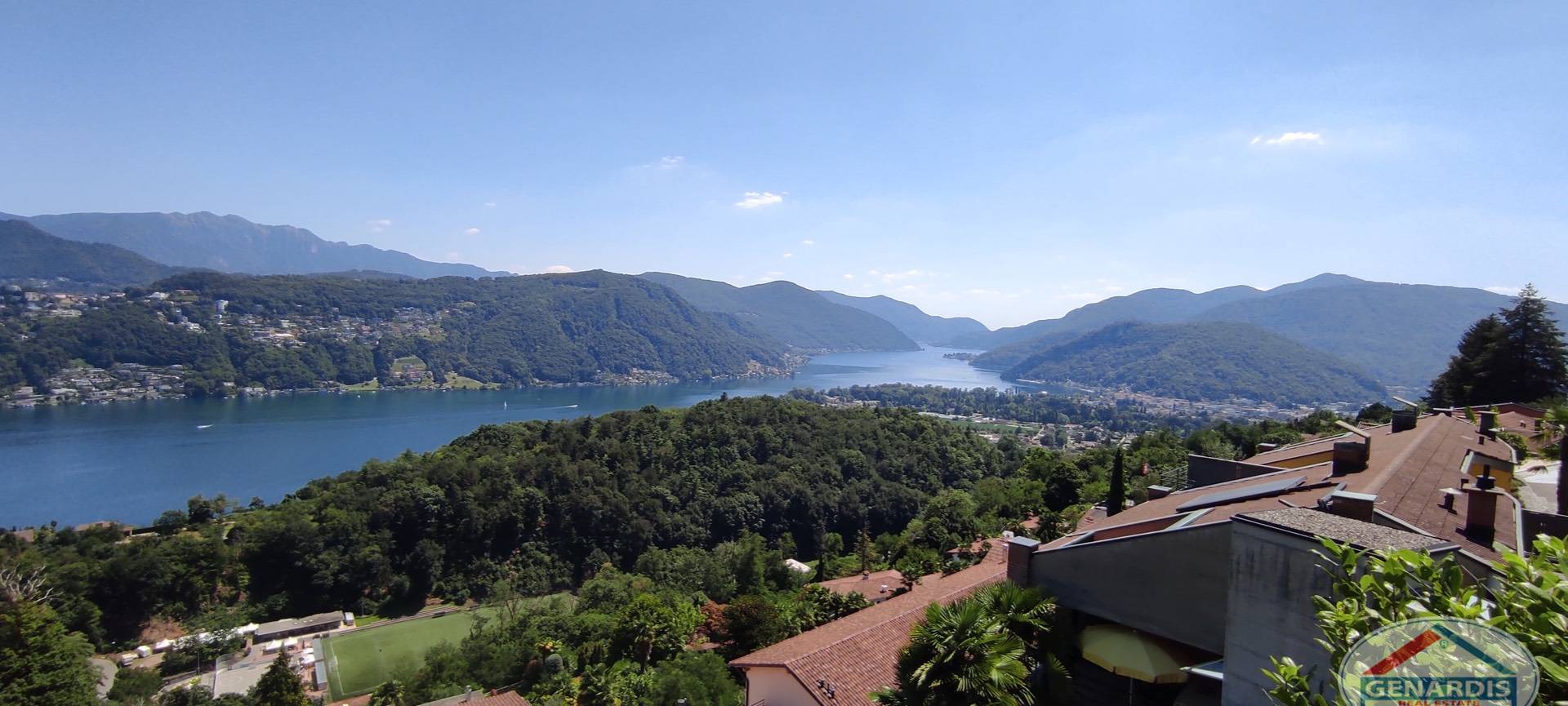See- und Bergpanorama