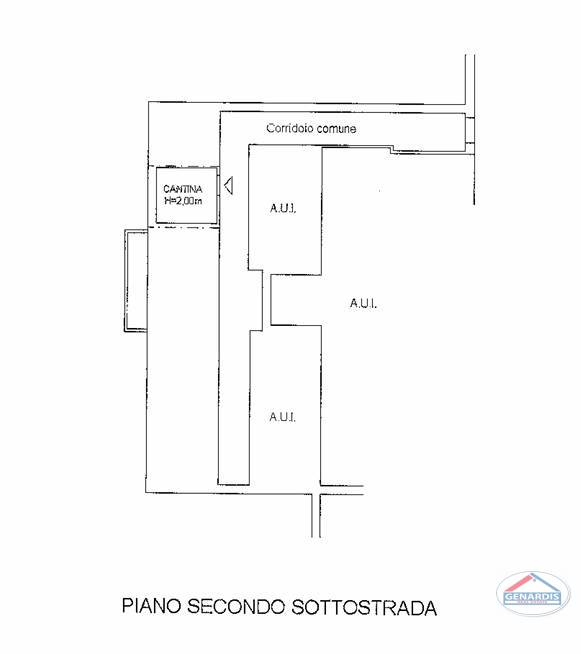 Unbekannte Grundrissaufnahme