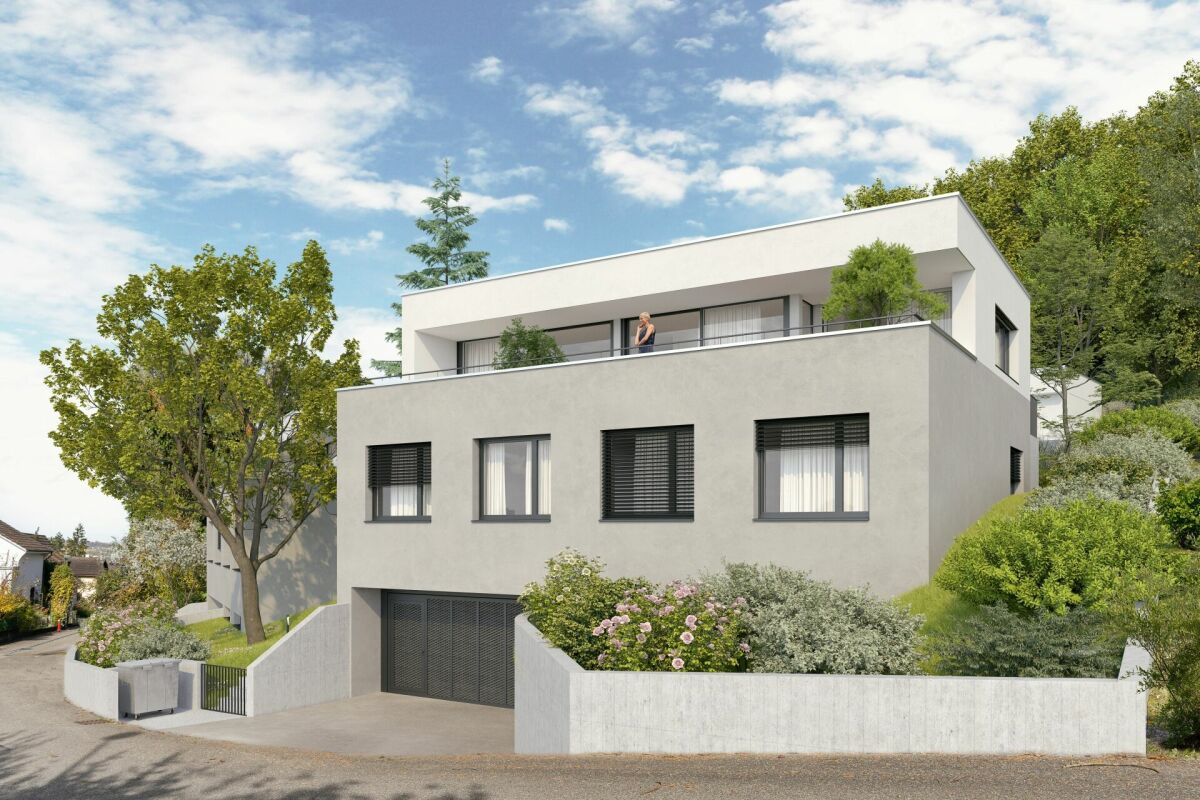 Moderne Villa mit Dachterrasse