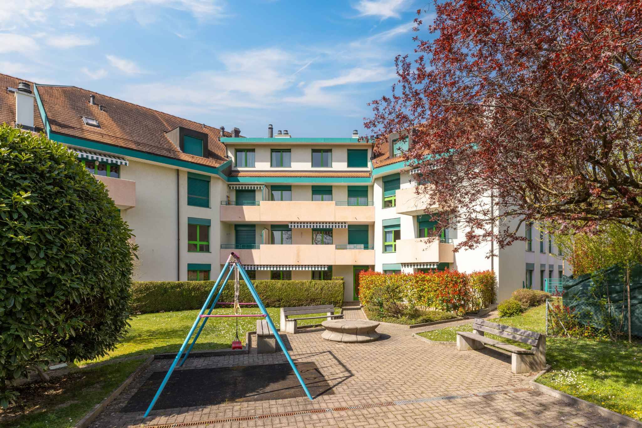 Wohnanlage mit Innenhof