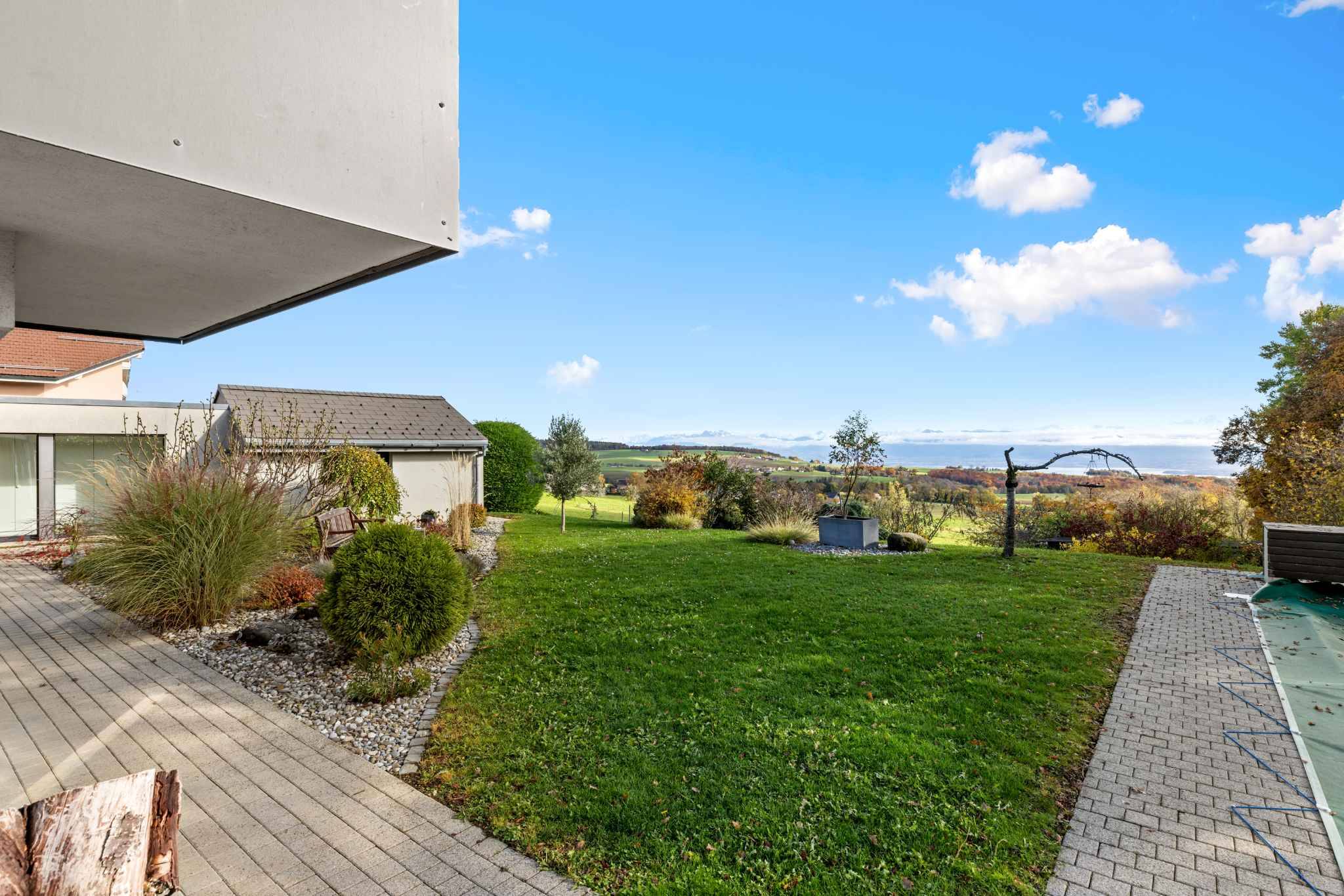 Garten mit Fernblick