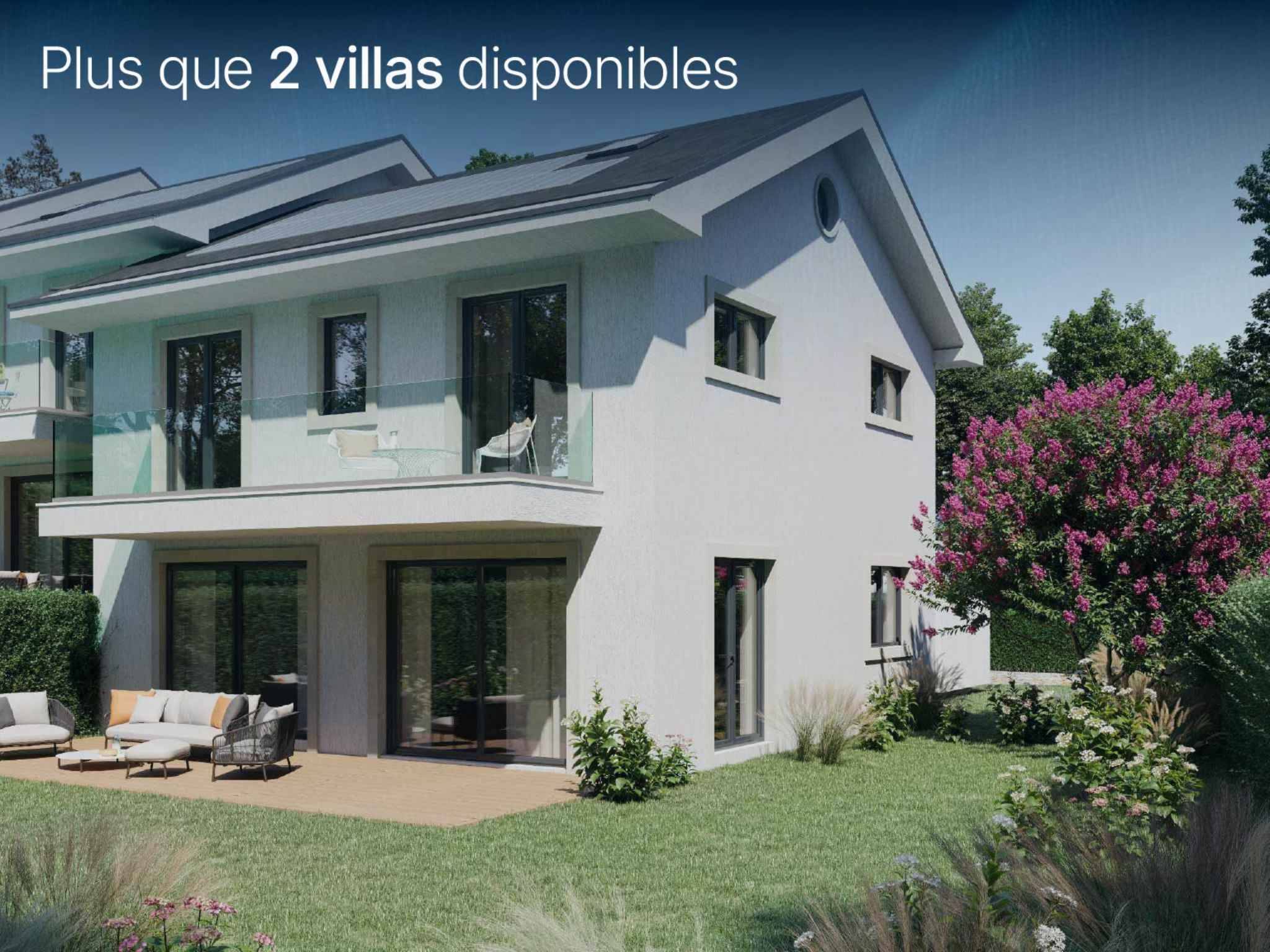 Moderne Villa mit Garten