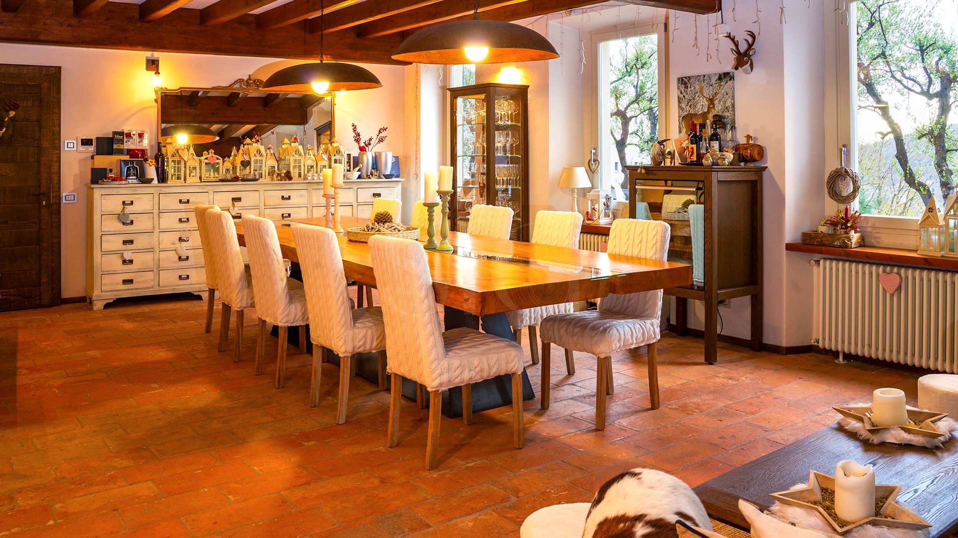 Gemütliches Esszimmer im Landhausstil