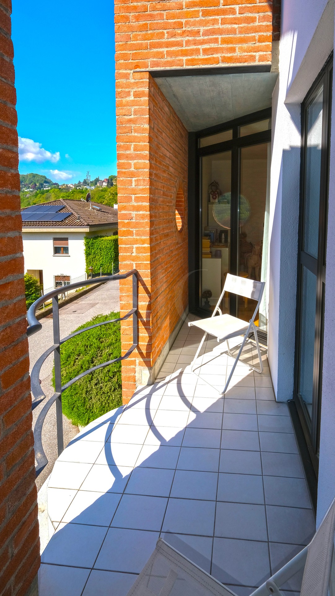 Balkon mit Blick ins Grüne